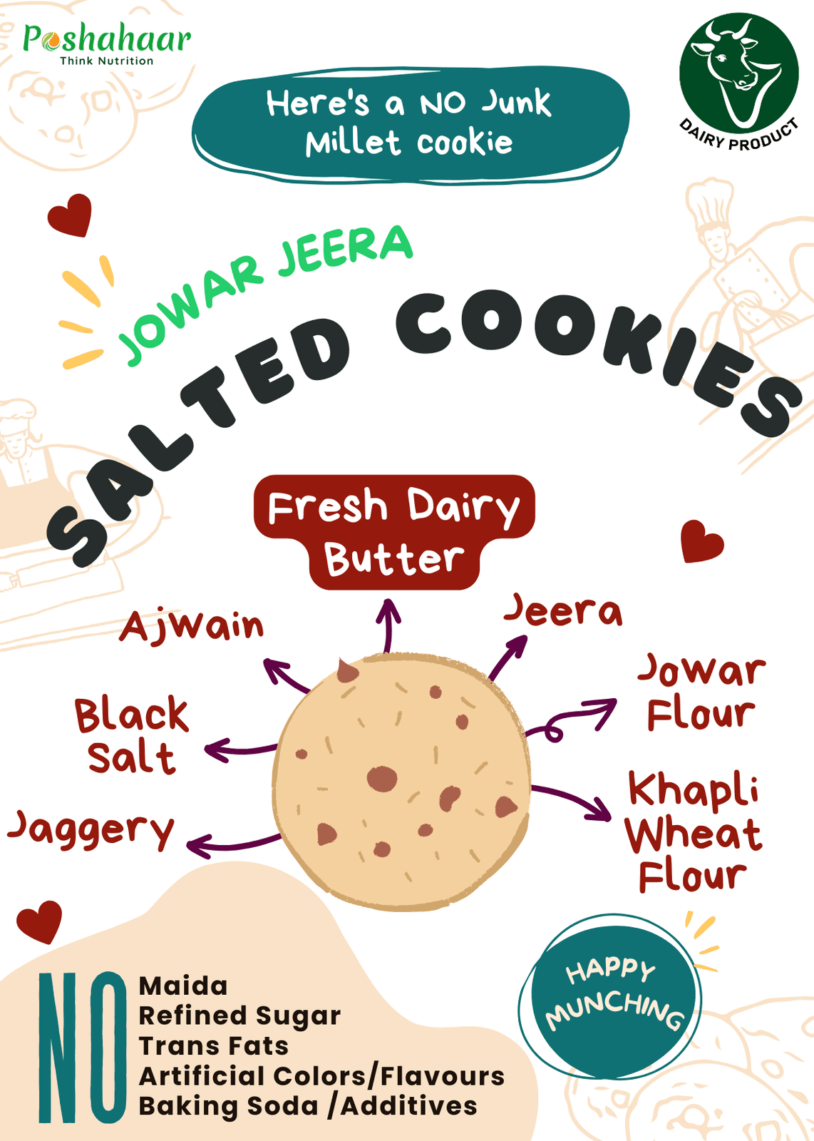 Jowar Jeera Cookie